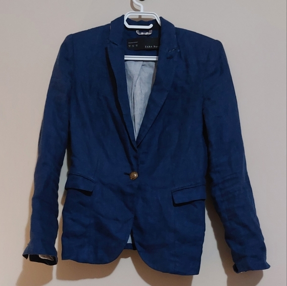 Zara 100% linen jacket size XS - Picture 1 of 7